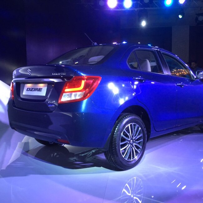 2017 Maruti Swift Dzire unveiled PICS 2017 Maruti Swift Dzire