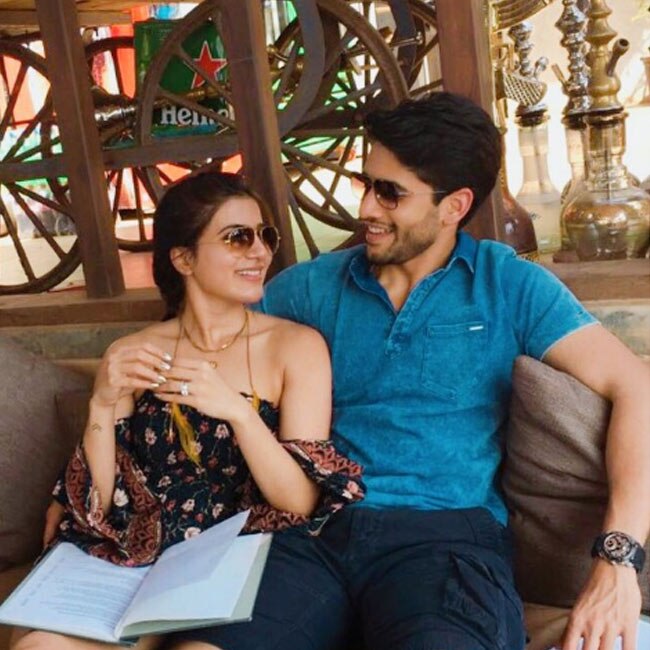 Samantha Ruth Prabhu on cloud nine with fiancé Naga Chaitanya