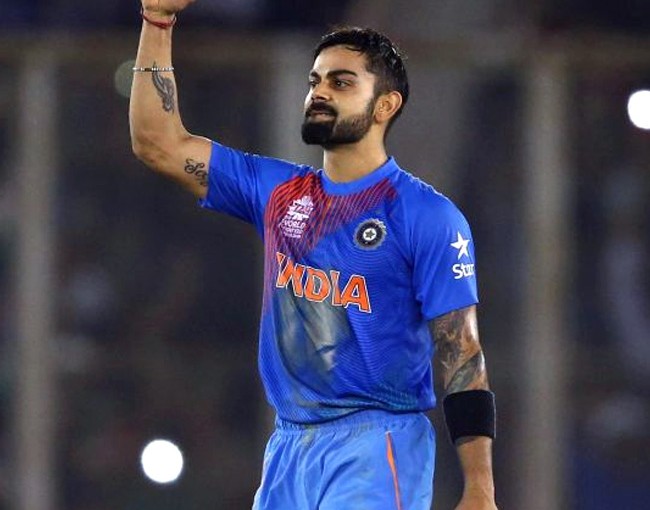 virat kohli in indian jersey