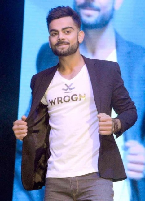 Virat Kohli launches clothing brand 