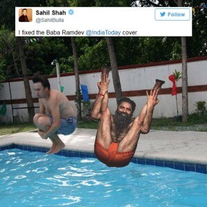 Yoga Guru Baba Ramdev S Funny Poster Yoga Guru Baba Ramdev S Funny Poster