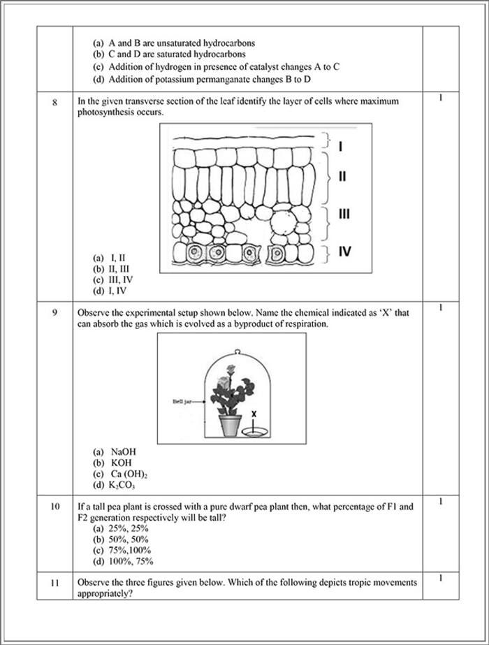 Cbse class 10th science sample paper 2022 23 see photos here