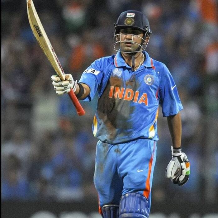 10  Gautam Gambhir