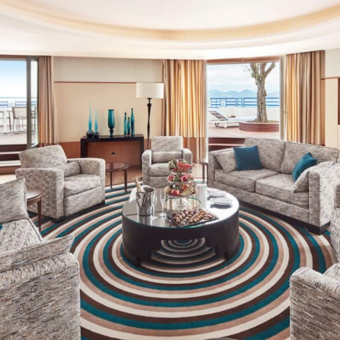10. Penthouse Suite at Hotel Martinez by Hyatt | Cannes, France | Estimated $75,000 per night