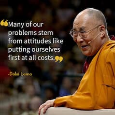 12 inspirational and life changing quotes by 14th Dalai Lama, Tenzin Gyatso!