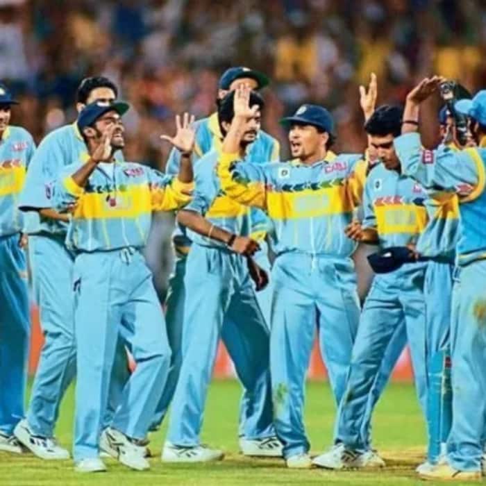 1996 Indian Team World Cup Jersey