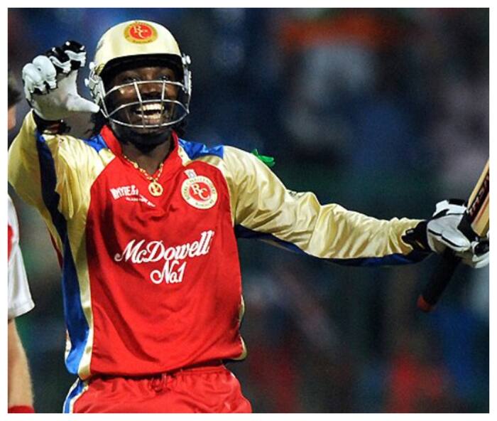 2  Chris Gayle   708 runs
