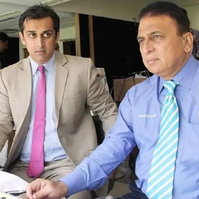 2  Rohan Gavaskar and Sunil Gavaskar