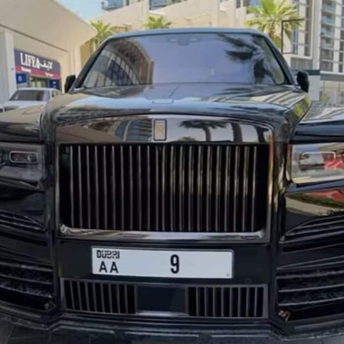 3- AA 9 (UAE): Luxury Meets Symmetry in a $10M Plate