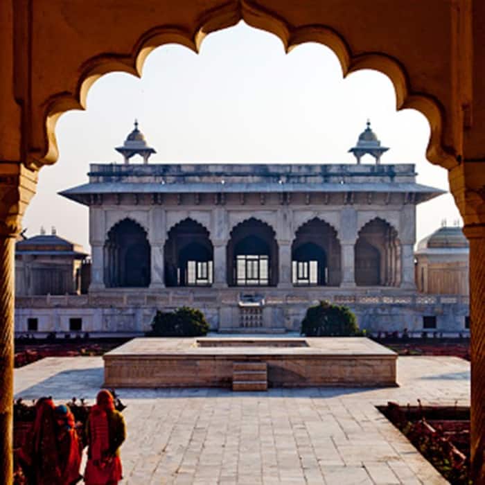 4Diwan i Khass or Khas Mahal inside Agra Red Fort in Agra