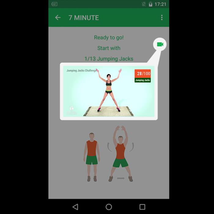 7 Minute workout app