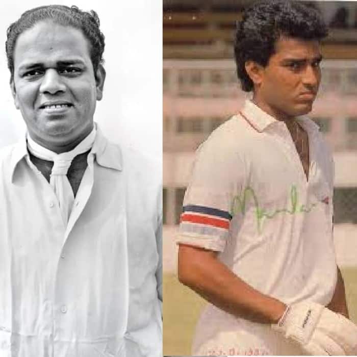 7  Vijay Manjrekar and Sanjay Manjrekar