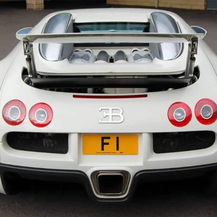 9- F1 (UK): The Ultimate Motorsport-Inspired Plate Worth Millions
