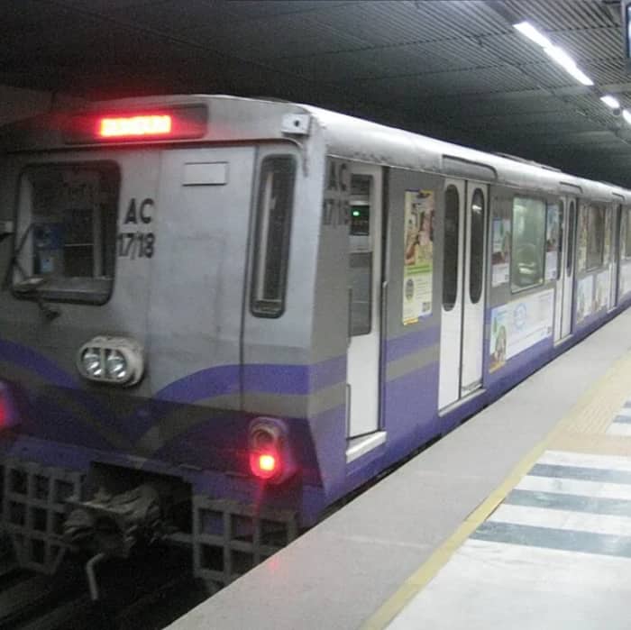 9  Rabindra Sarobar Metro Station in Kolkata  India     Shadows That Appear After Dark