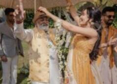 Inside Surbhi Jyoti's Haldi ceremony: 'Naagin 3' actress is a minimal bride in long floral jewellery, marigolds and more