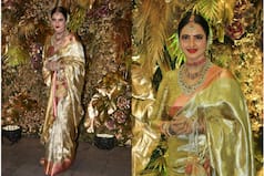 Happy Birthday, Rekha: From Kanjeevaram to Banarasi, 10 Pics That Will Take You Inside Rekha's Saree Collection