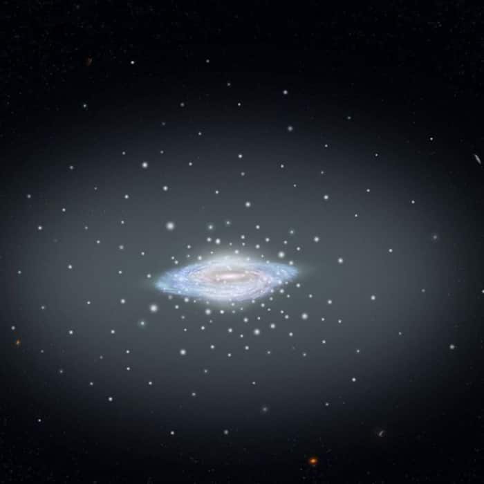 A NASA illustration shows the fundamental architecture of our island city of stars, the Milky Way galaxy.