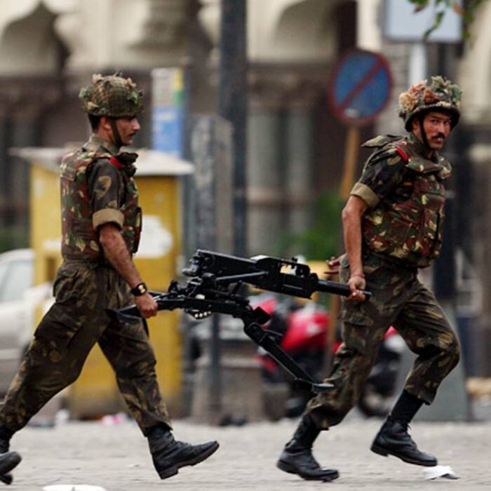 A picture of 26/11 Mumbai terror attacks