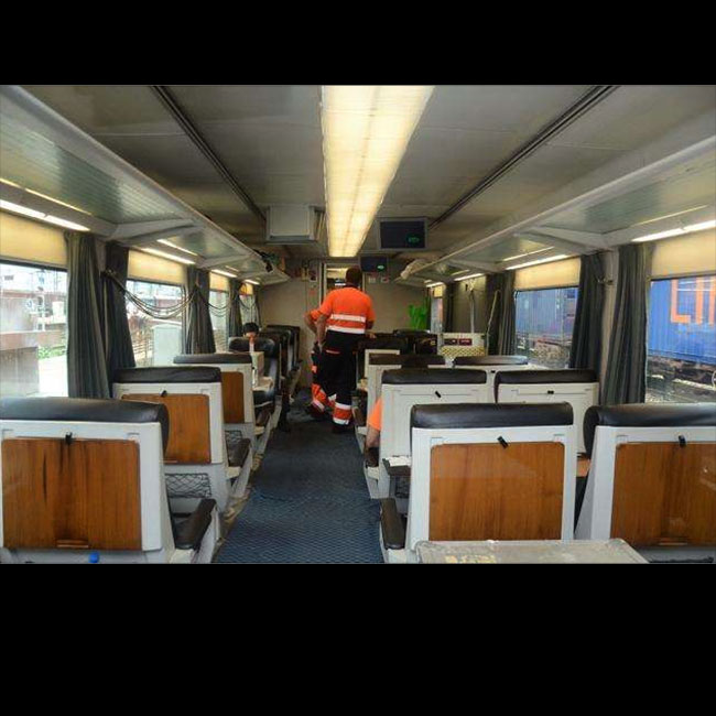 A still of Talgo bullet train