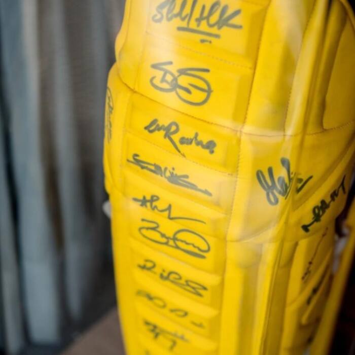 A Touch of Legacy     The Test Hat Trick Memorabilia