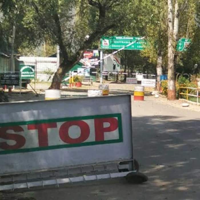A view of Uri army camp which was attacked by terrorist