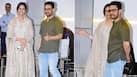 Aamir Khan in Green Kurta Joins a Radiant Looking Mona Singh For Laal Singh Chaddha Promotions - See Pics