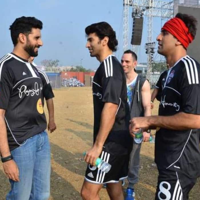 Abhishek Bachchan, Ranbir Kapoor and Aditya Roy Kapur