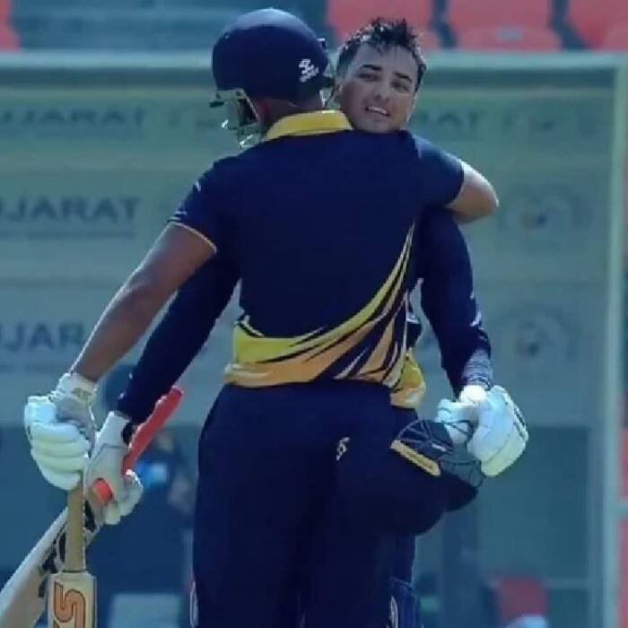 Abhishek Sharma delivered another explosive innings after his record-breaking 148 against Baroda