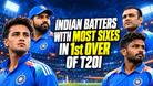 Abhishek Sharma to Rohit Sharma to Sanju Samson: Indian batters with most SIXES in 1st over of T20