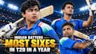 Abhishek Sharma to Vaibhav Sooryavanshi: Indian batter to hit most SIXES in a calendar year