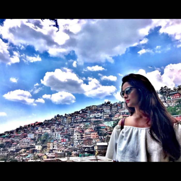 Adaa Khan holidaying in Shimla