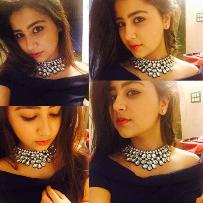 Aditi Bhatia flaunting her accessories