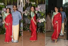 Aditi Rao Hydari and Fiance Siddharth Arrive In Style with Ethereal Ethnic Looks- See Stunning Pics