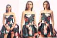 Aditi Rao Hydari is a Bouquet of Flowers in Strapless High-Low Dress - See Mesmerising Photos
