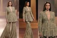 Aditi Rao Hydari Turns 'Husn Ki Malika' in Regal Sharara Set With Traditional Embroideries And Antique Motifs - PICS