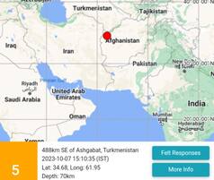 Deadly Earthquake Hits Afghanistan, See Heart-Wrenching Pictures