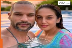 After divorce, Cricketer Shikhar Dhawan dating this famous actress? Photos of two romancing in pool go viral, what's the truth?