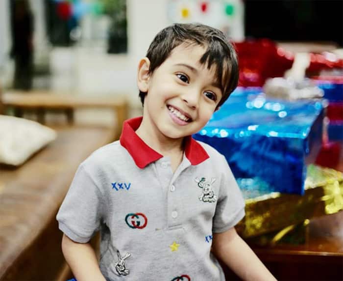 Ahil s adorable smile