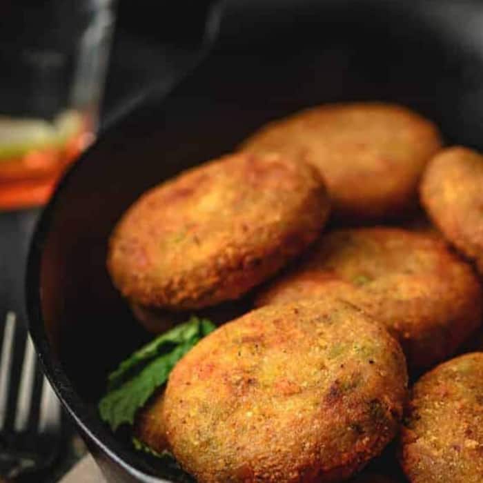 Air Fryer Veg Cutlets
