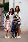 Aishwarya Rai Bachchan With Daughter Aaradhya at Viaan Kundra's Birthday Celebration at Shilpa Shetty's Residence Aishwarya Rai Bachchan With Daughter Aaradhya at Viaan Kundra's Birthday Celebration at Shilpa Shetty's Residence