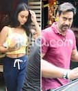 Ajay Devgn And Daughter Nysa Devgn Clicked Outside a Temple in Juhu