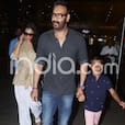 Airport Spotting: Ajay Devgn, Kajol, Aamir Khan, Kriti Sanon Pose For The Paps