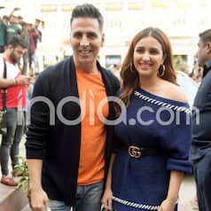 Akshay Kumar And Parineeti Chopra Promote Their Next Film Kesari in Delhi