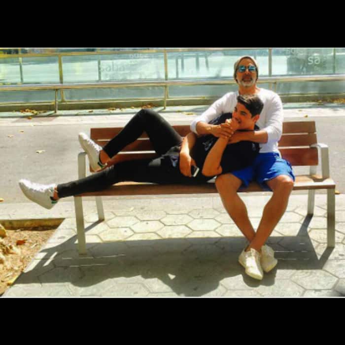 Akshay Kumar celebrating Father’s Day with son Aarav Bhatia