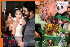 Inside pics of Alia Bhatt and Ranbir Kapoor's daughter Raha's 2nd birthday: Jungle-themed cake, animal photo booth and more