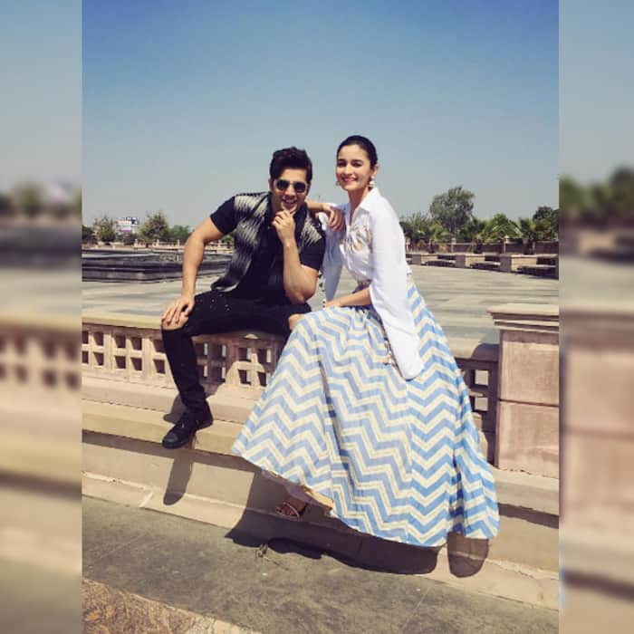 Alia Bhatt shares a very cute picture on Instagram with Varun Dhawan