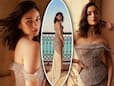 Alia Bhatt Kicks Off Her Weekend in Stunning Off-Shoulder Beige Gown at Red Sea Film Festival- See PICS