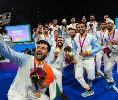 India Beat Japan 5-1 To Win Asian Games 2023 Men's Hockey Gold Medal - IN PICS
