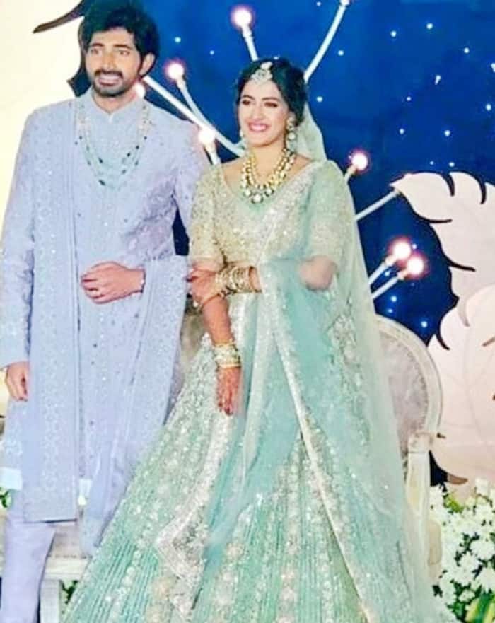 Inside pics from Niharika Konidela and Chaitanya JV's reception