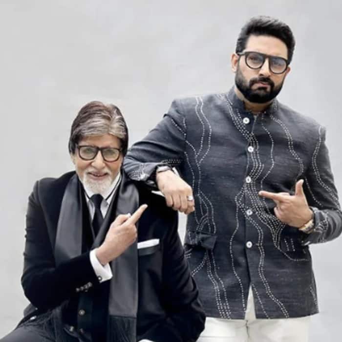 Amitabh Bachchan and Abhsihek Bachchan